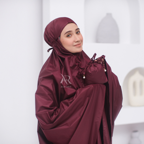 ALRIZKY - Mukena Mini Parasut Premium Korea 2in1 Travel Alrizky