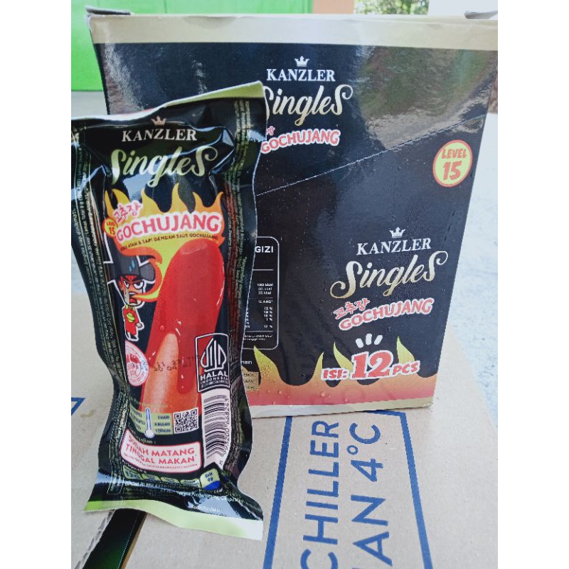 

SOSIS kanzler Ghogujang 1bok(isi12pc)+bubble wrap