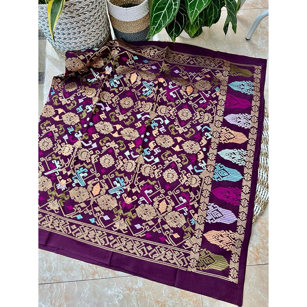 kamen endek bordir premium