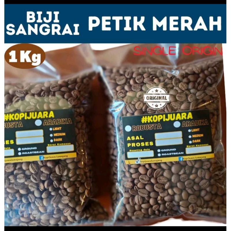 

Kopi robusta petik merah
