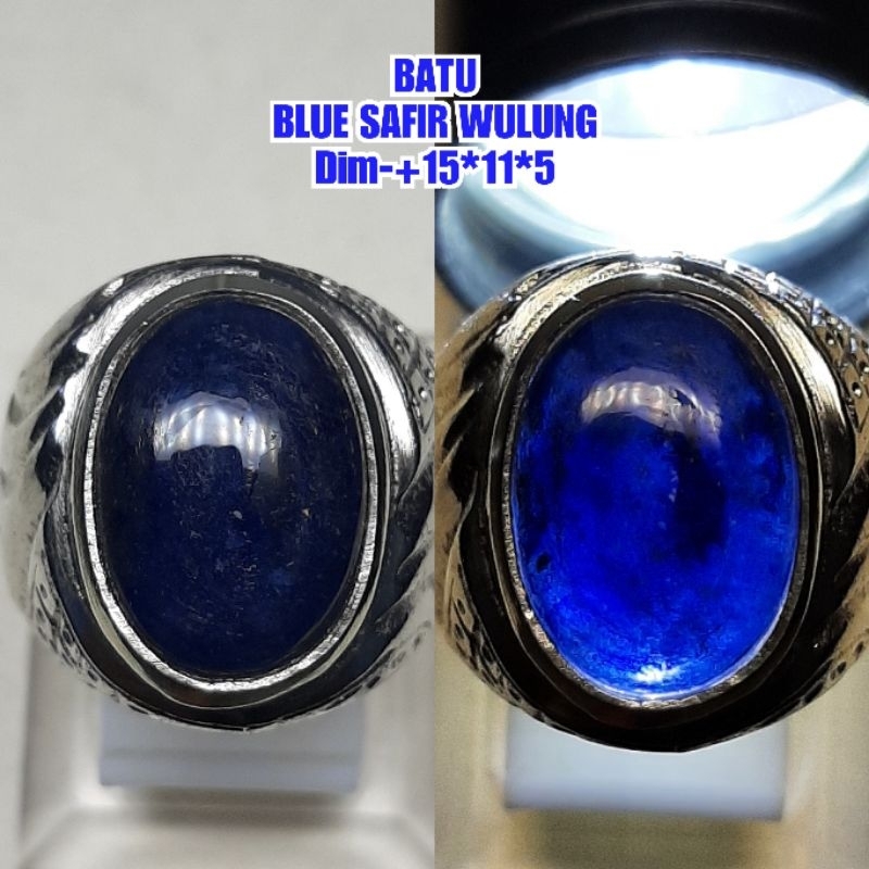 BATU PERMATA BLUE SAFIR JUMBO CRISTAL