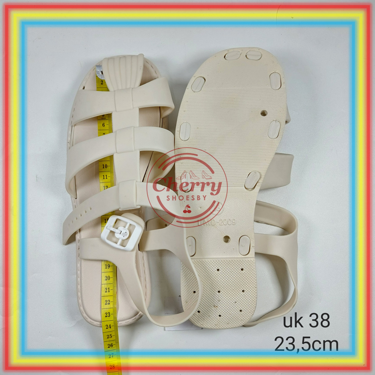 2009GL3 Sepatu Sandal Gladiator Wanita Glanzton Sepatu Sendal Cewek Karet Empuk Ban 3 Verotino