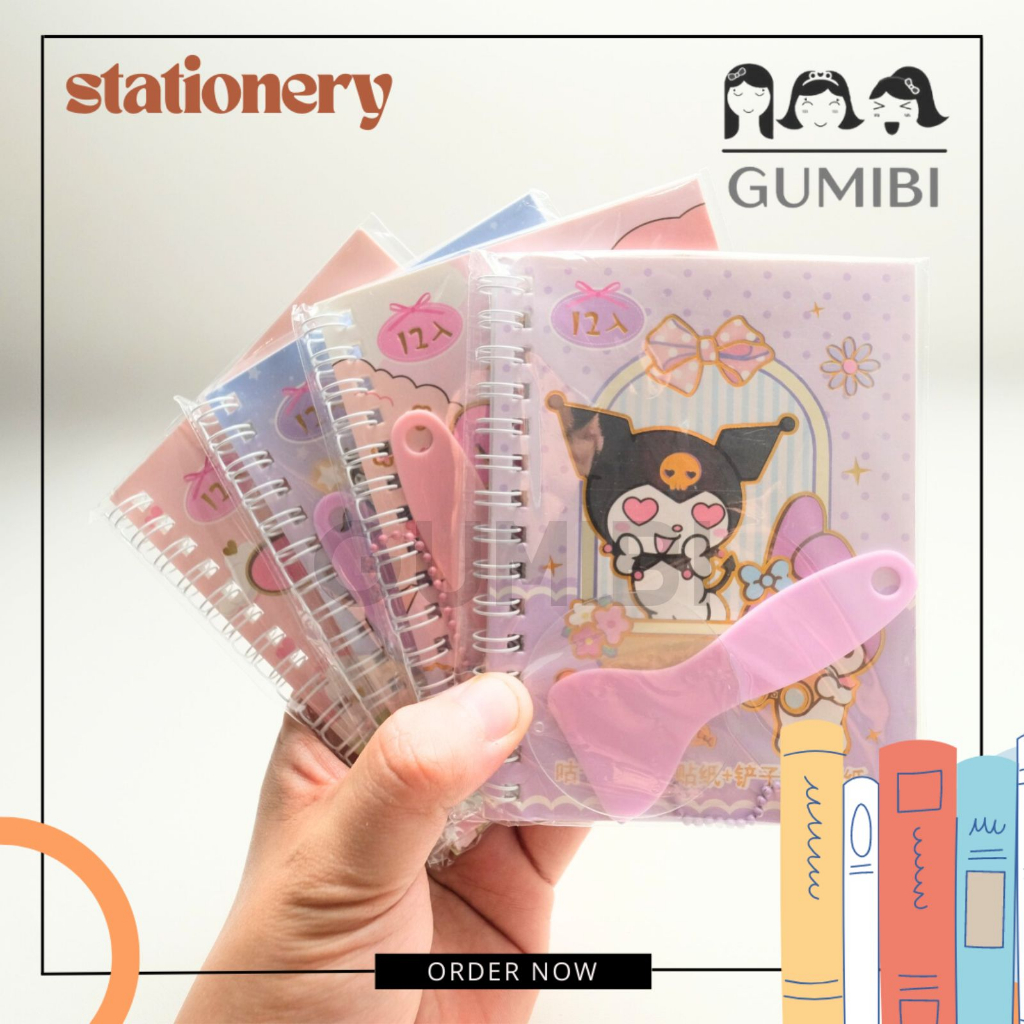 

BUKU STIKER SZ-149 SANRIO BUKU SPIRAL STIKER SANRIO FREE PERATA STIKER