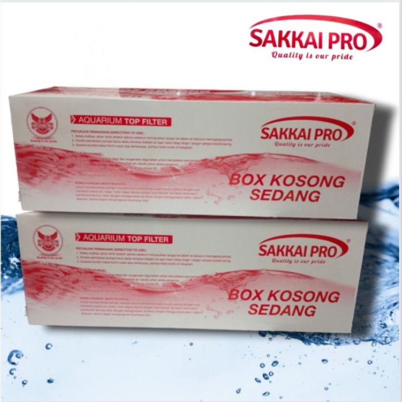 Promo Murah Box Filter media filter SAKKAI PRO BOX KOSONG MEDIUM / TANGGUNG