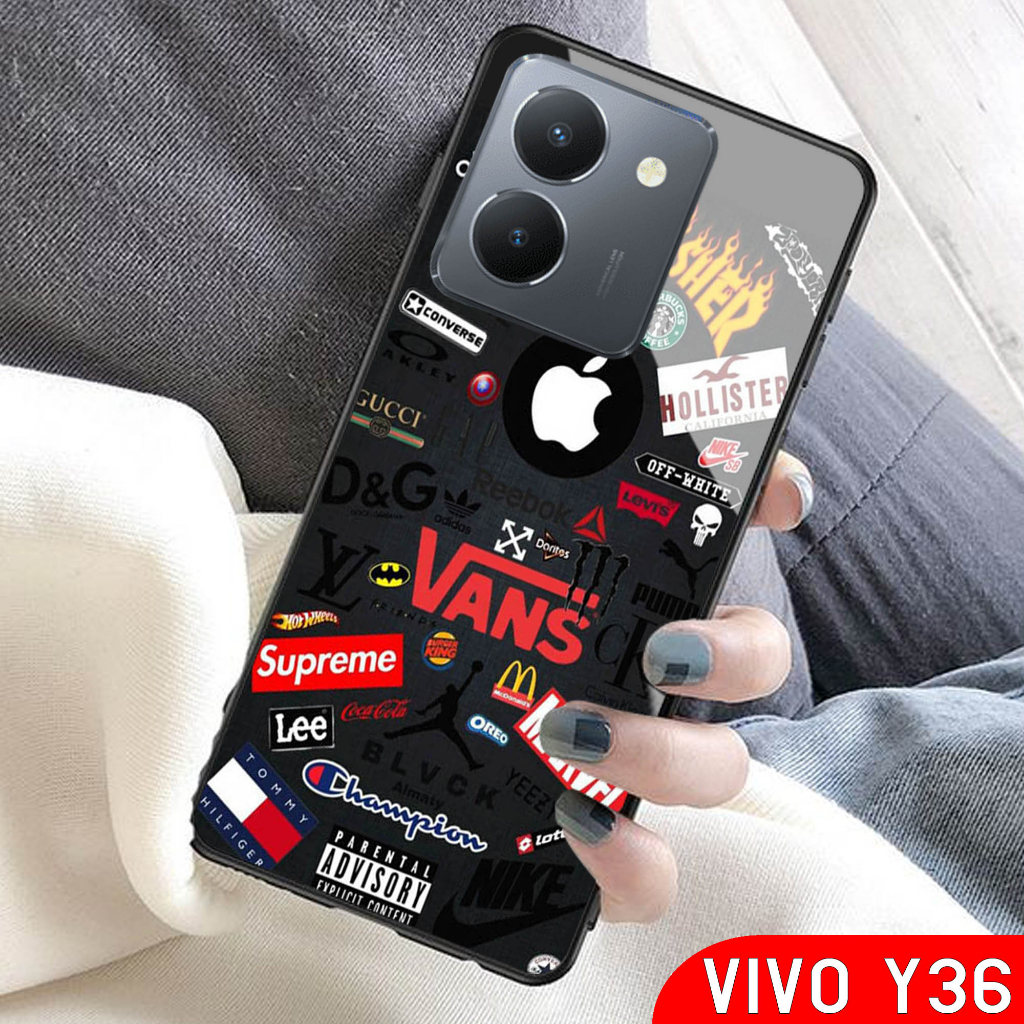 [A12] Case Vivo Y36 / Softcase Kaca Kilau Vivo Y36 / Casing Handphone Vivo Y36 / Case Vivo Y36