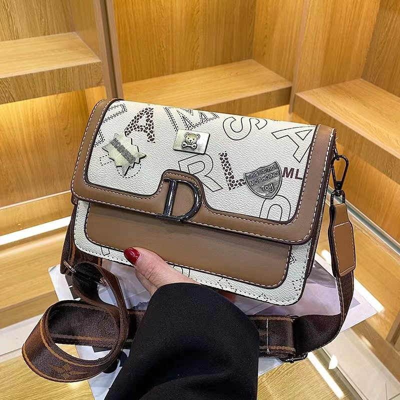 BJ43642 - KHAKI/COFFEE/BROWN/BEIGE TAS SLEMPANG WANITA FASHION IMPORT MODIS ELEGAN TERMURAH TERLARIS TERBARU BAGSTORE JAKARTA TAS BATAM BQ3642