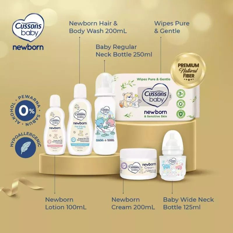 Cussons Baby Newborn Pack/ Cussons Travel Pack / Gift Box kecil