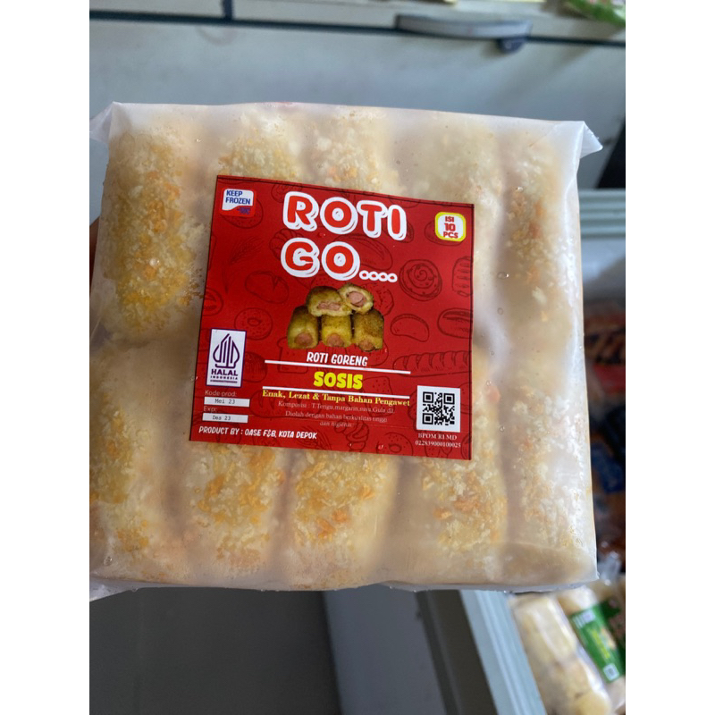 

roti goreng roti go sosis