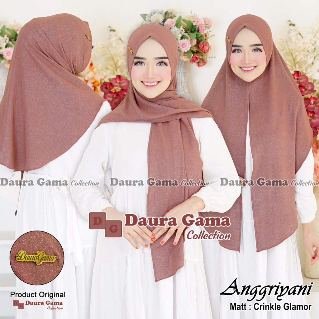 HIJAB ANGGRIYANI ORIGINAL DAURA GAMA