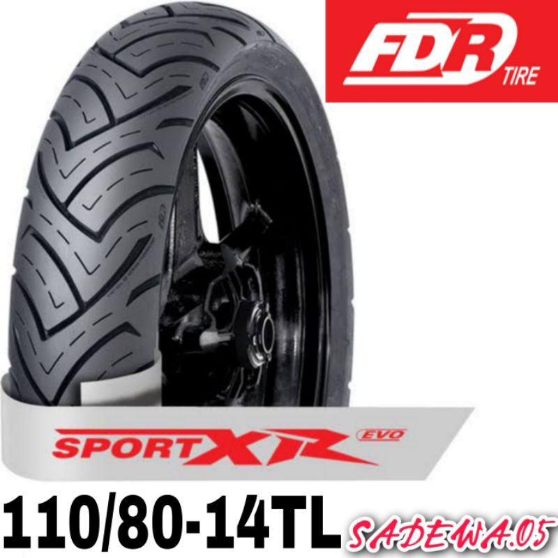 BAN FDR SPORT XR 110/80-14 TUBELESS