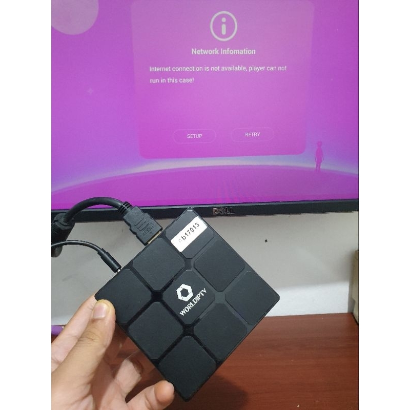 Smart TV Android Box H96 RAM 2GB/8GB STB Second Normal