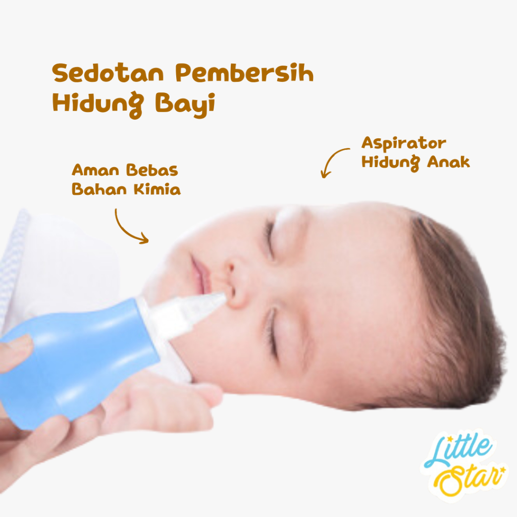 Sedotan Pembersih Hidung Bayi Anak Ingus Lendir Nose Cleaner Nasal Aspirator