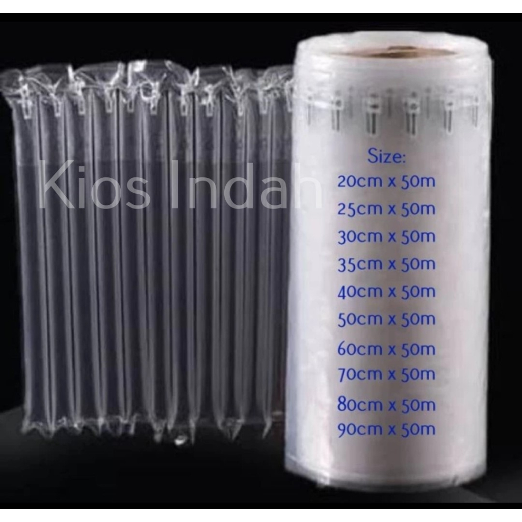 

Air Cushion Inflatable Bubble Wrap Poly Air Bubble Wrap Roll 80cm x 50m