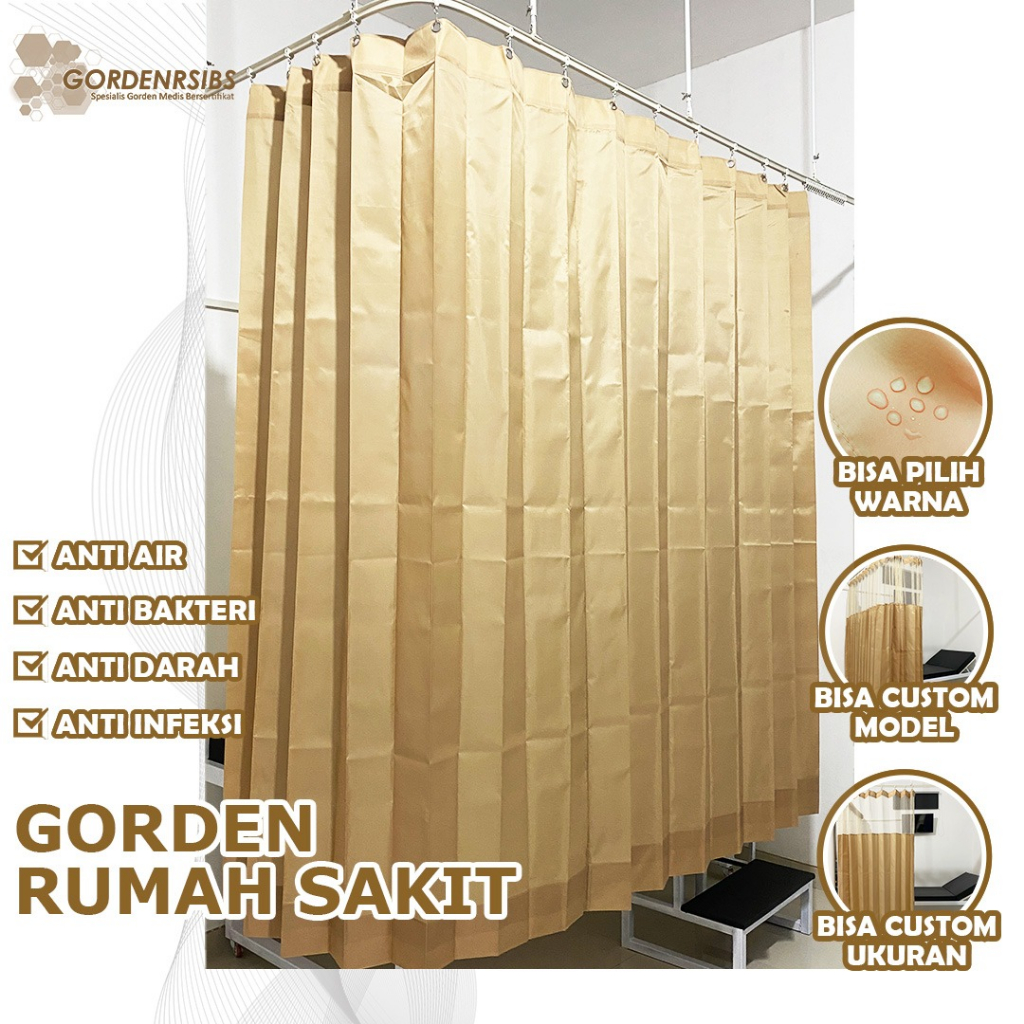 KAIN GORDEN RUMAH SAKIT -KELAMBU RUMAH-GORDEN SEKAT RUMAH SAKIT