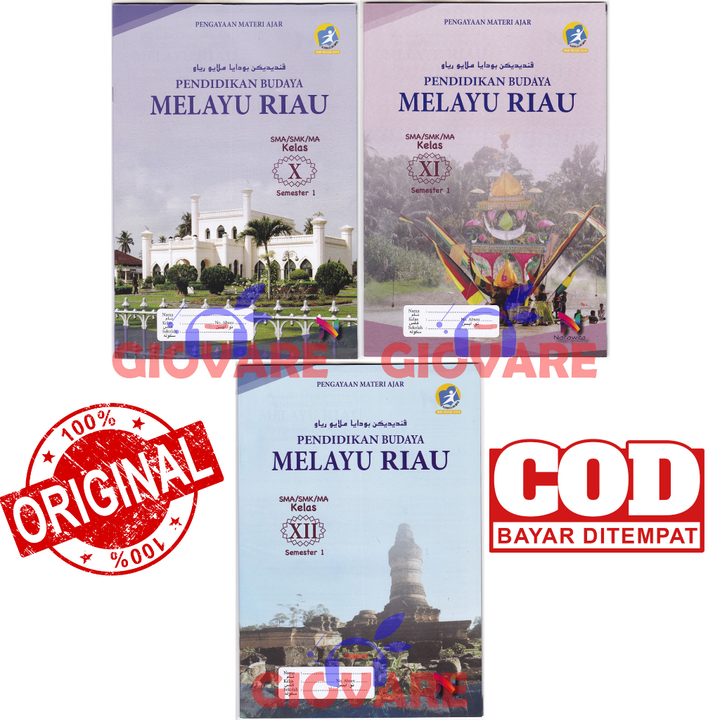 BUKU LKS BMR KELAS 10 11 12 NARAWITA | LKS BUDAYA MELAYU RIAU SMA/SMK/MA KURIKULUM MERDEKA