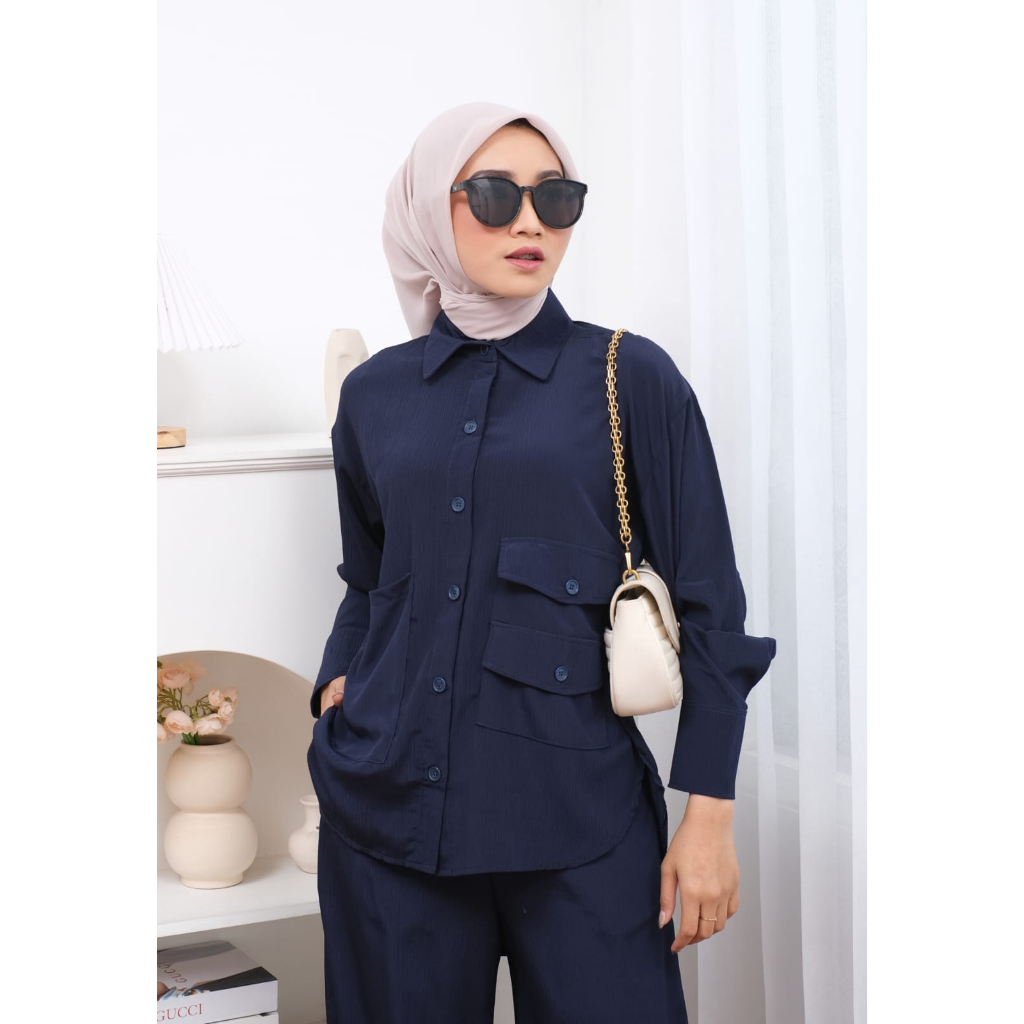 Aluna shirt | kemeja wanita | atasan wanita