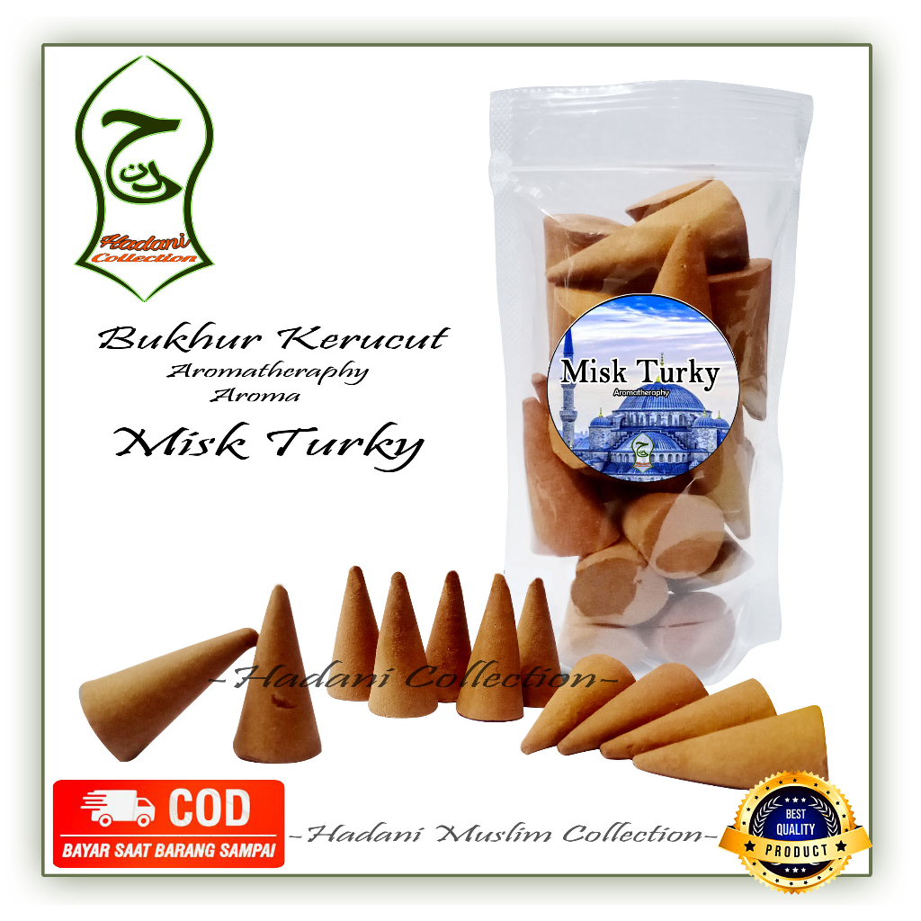 Buhur Pengharum Ruangan Bukhur Kerucut aroma GAHARU