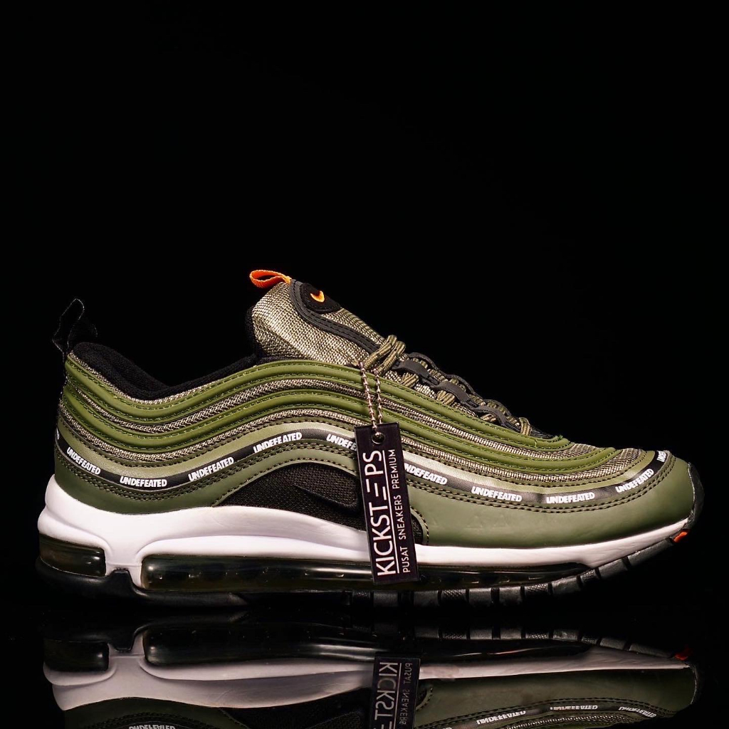 Nike - Air Max 97 x Undefeated “Green Orange" - HIGH QUALITY PREMIUM SNEAKERS