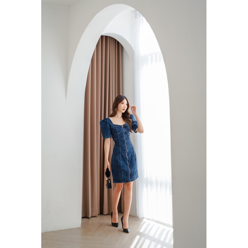 [ Keyclothingline ] Miracle Dress / Dress Jeans