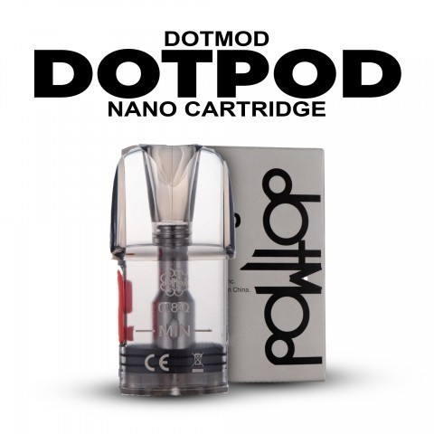 CATRIDGE DOTPOD NANO 0.6 OHM 0.8 OHM BY DOTMOD