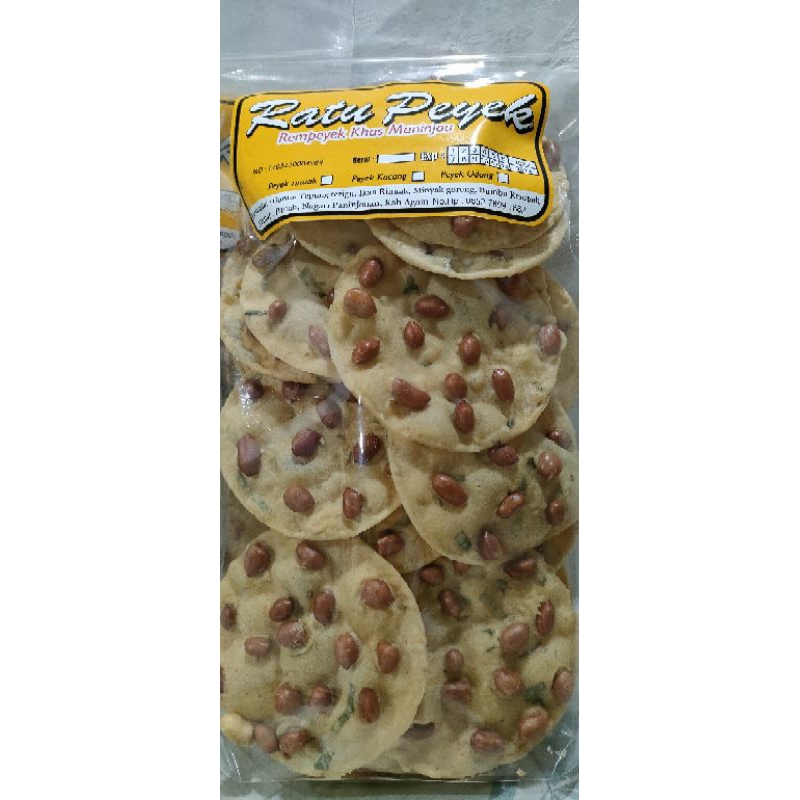 

rempeyek kacang (300 gram)