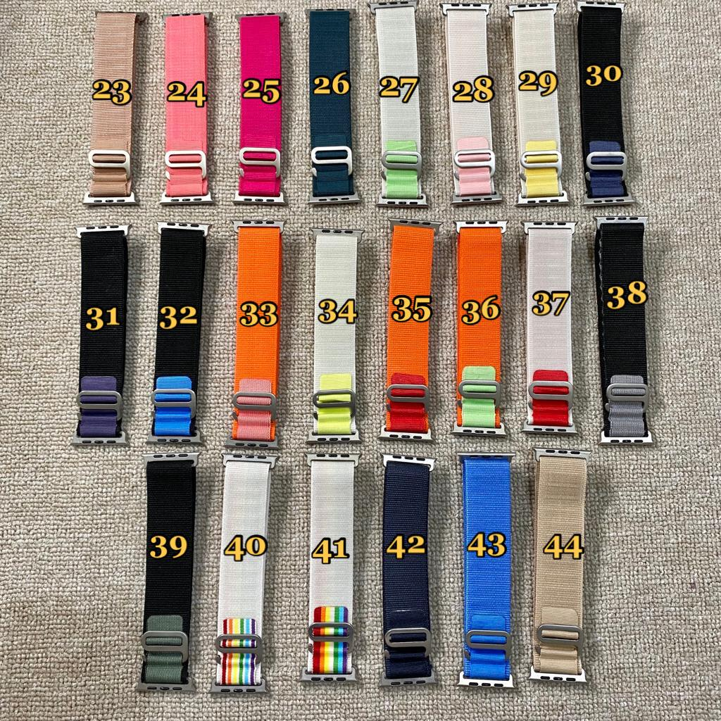 Strap Apple Watch Nylon Alpine Loop Series 1 2 3 4 5 SE 6 7 8 Ultra