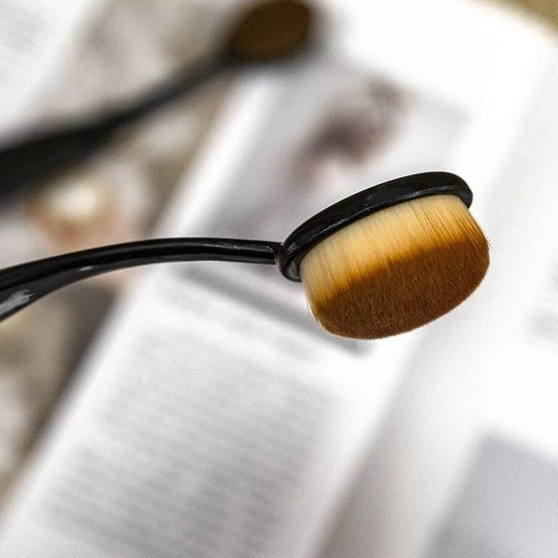 KUAS OVAL BRUSH FOUNDATION BRUSH MAKE UP