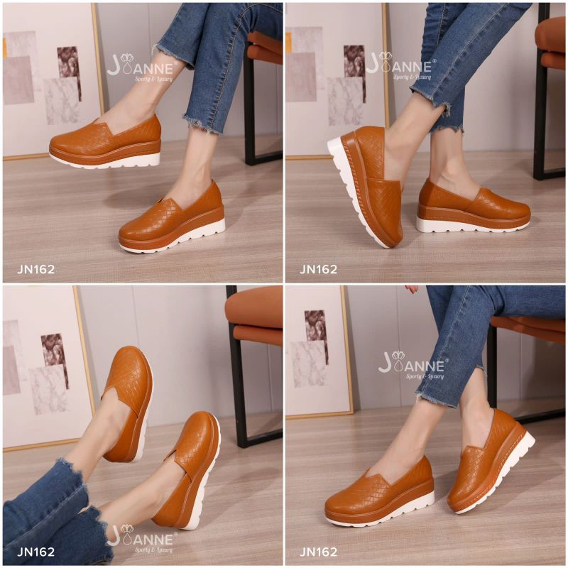 JOANNE Closed Toe Wedges Shoes #JN162 ORIGINAL