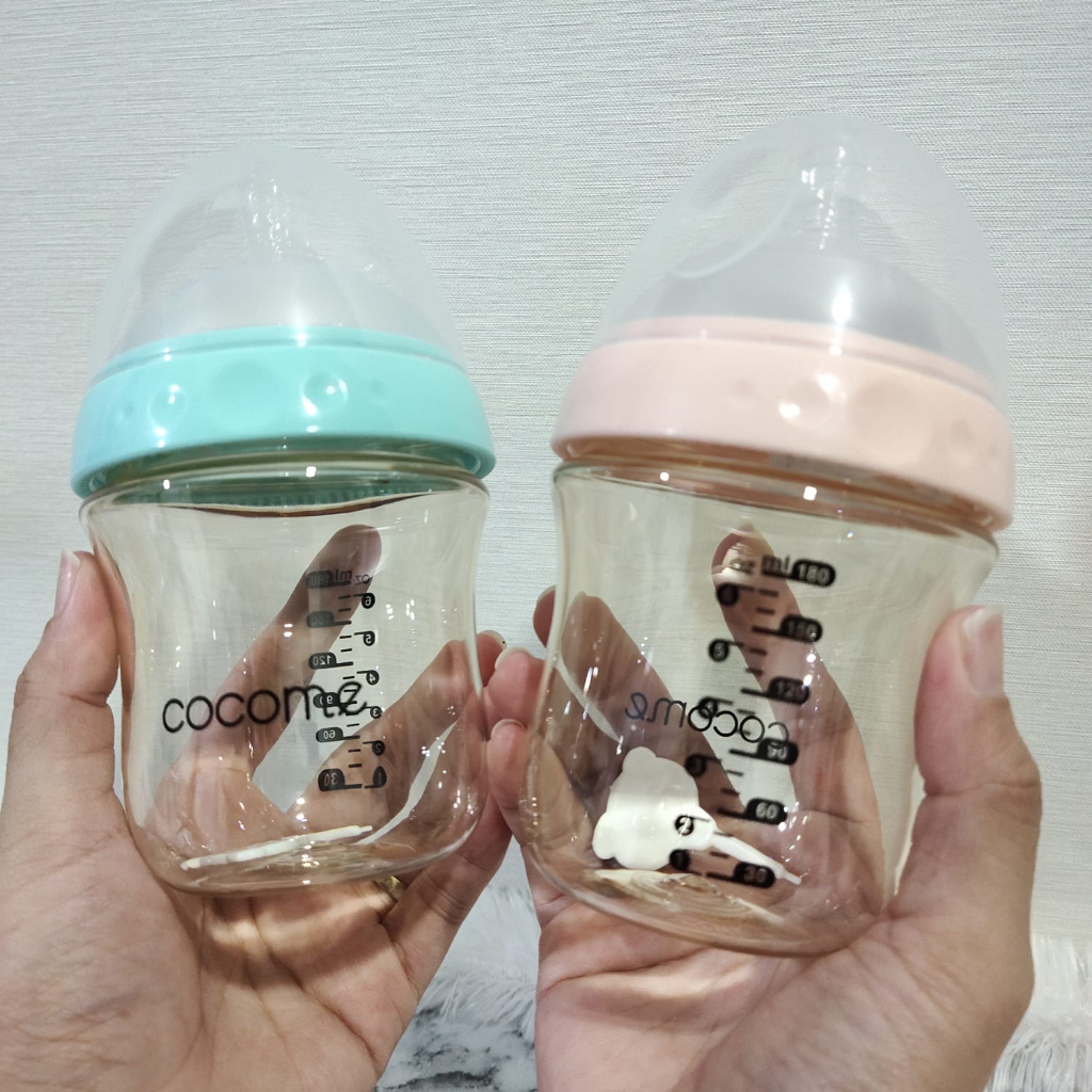 Botol Susu Bayi PPSU 180ML BPA FREE / COCOME PPSU Botol Susu Dot Bayi Newborn / Botol Anak Lucu Termurah