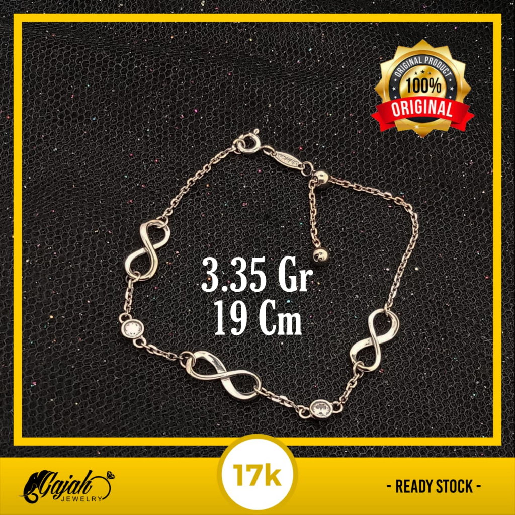 Gelang Emas 17K - 3.35 Gr Kadar 750 - 5350