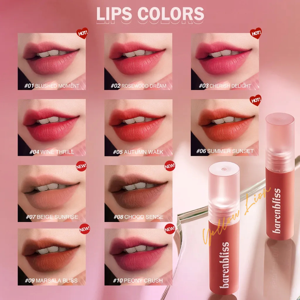 BNB Barenbliss Cherry Makes Cheerful LIP VELVET / Korean LIP CREAM