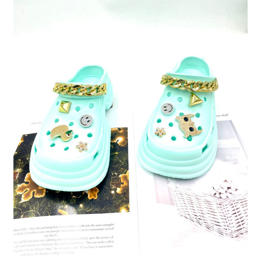 Sandal Selop Tali Belakang Motif Burung Hantu Dan Bebek Sandal Perempuan PORTO Bahan Karet Anti Licin Porto 3046L UKURAN 37-40