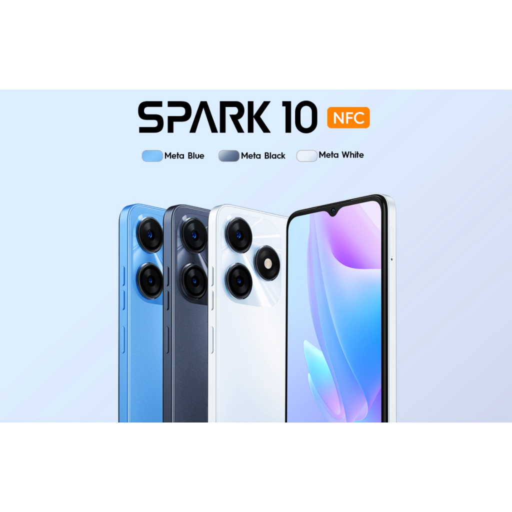 Tecno Spark 10 NFC 8/128 GB Garansi Resmi