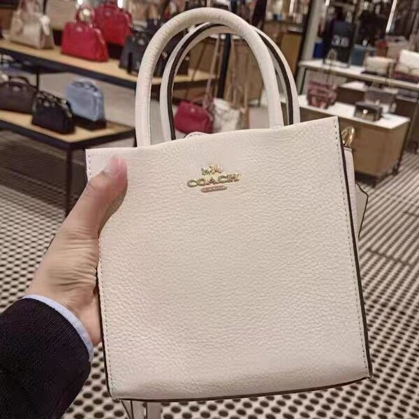 （grab）5692 coach Mini Cally women Shouler bag hand bag Crossbody In Colorblock Signature Canvas