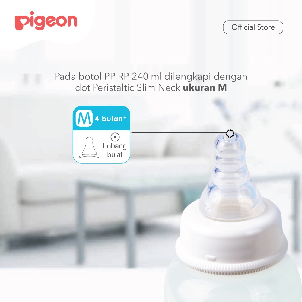 PIGEON Botol Susu PP RP (Tersedia Ukuran dan Motif)