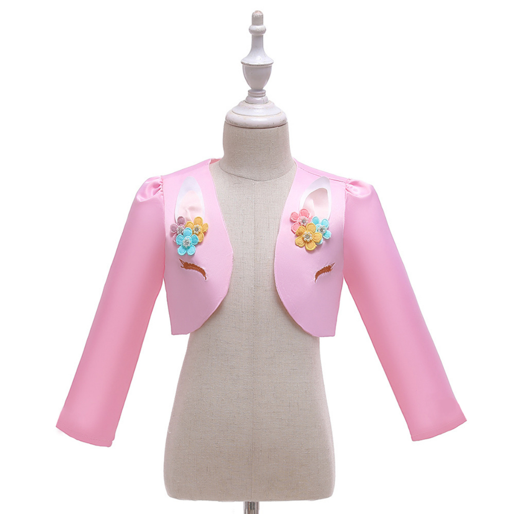 2-10thn Jacket Anak Unicorn Coat Anak/ Wedding Pesta Aunicorn Coats Anak
