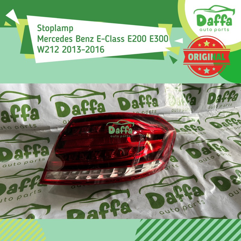 Stoplamp Lampu Belakang Stop Lamp Rem Mundur Mobil Mercedes Benz Mercy Merci E-Class E200 E300 E400 