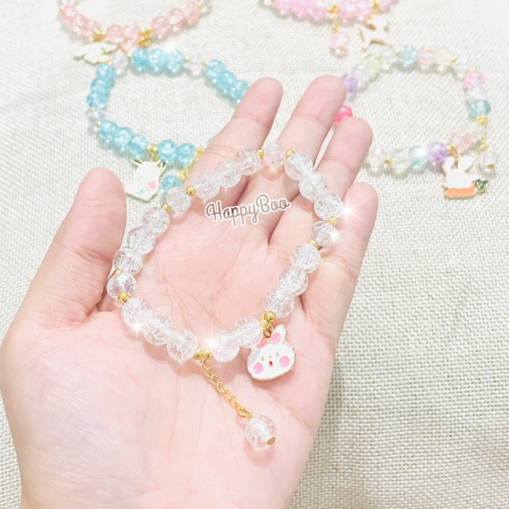 gelang crystal sanrio cute kawaii permata cysi