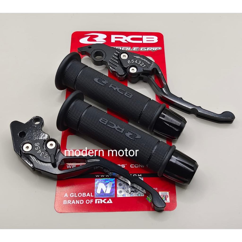 3in1 Handgrip RCB HG55 ORI + Handle cnc + Jalu stang cnc