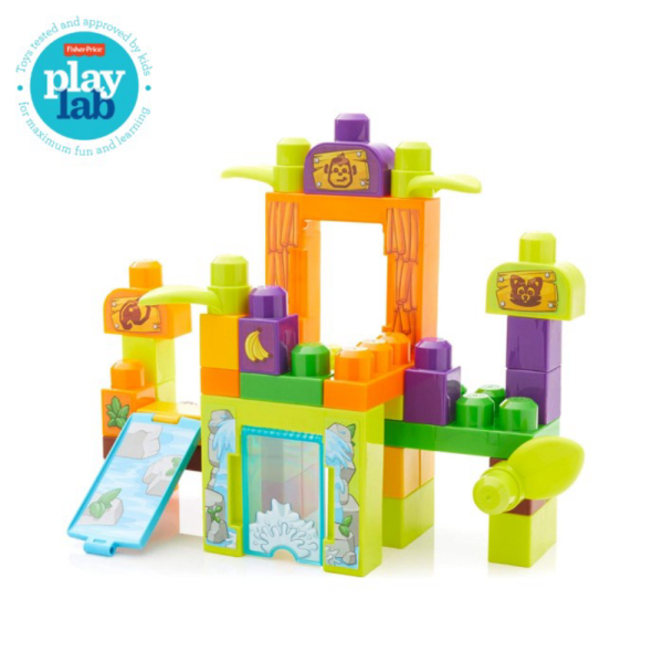 

Unik Mega Bloks Storytelling Safari Friends Zoo - Mainan Balok Susun Diskon