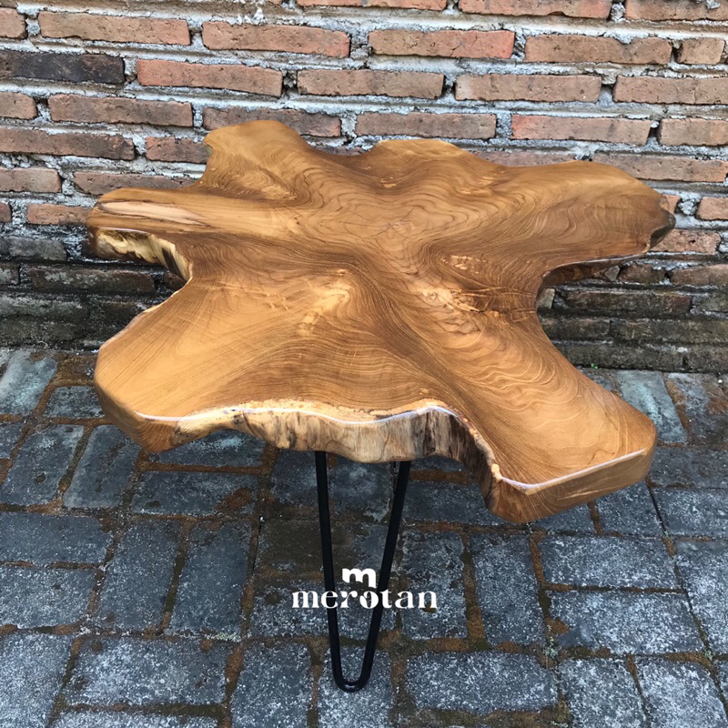 Meja Tamu Akar Kayu Jati / Meja Coffee / Meja Akar Jati