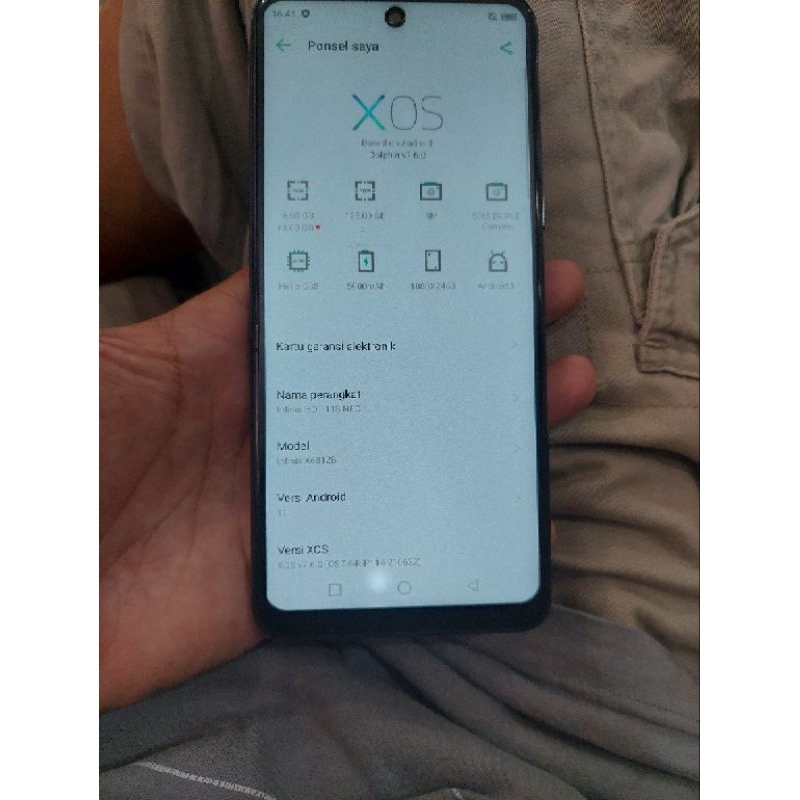infinix hot 11s nfc 6/128 second