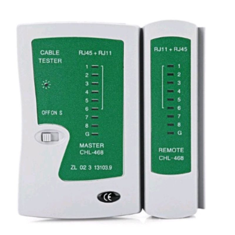Lan Tester Alat Penguji Kabel Lan RJ45 Telepon Tester Rj 11 Lan Tester