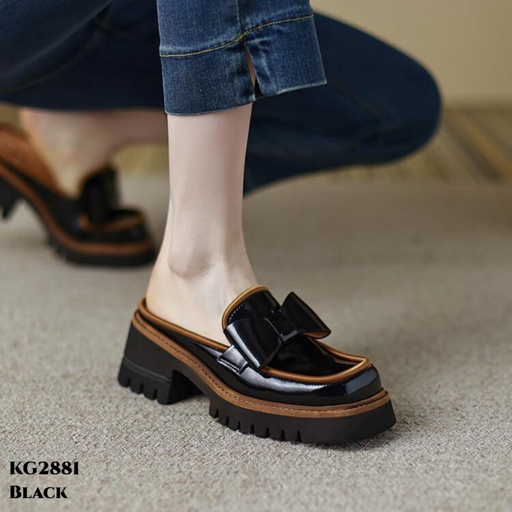 WYN SEPATU SNEAKERS WEDGES SLOP FASHION KOREA KG2881