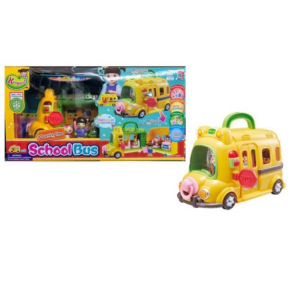 Dijual Mainan Boneka Anak School Bus Kongsuni Diskon