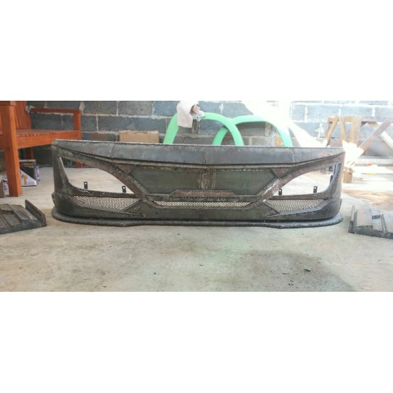 Bemper patriot canter mentahan belum dempul