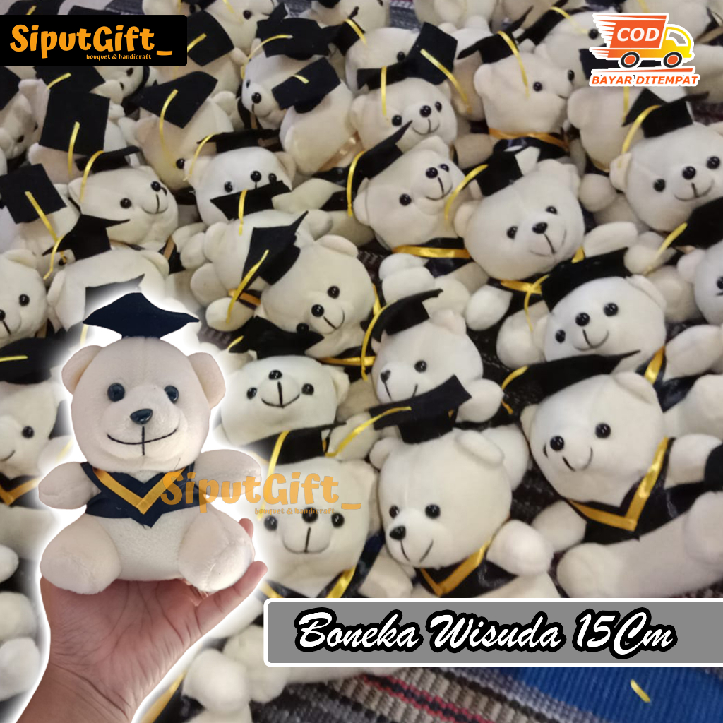 Boneka Wisuda Mini Untuk Buket Murah Boneka Beruang Mini Kecil Wisuda Boneka Teddy Bear Mini Kecil M