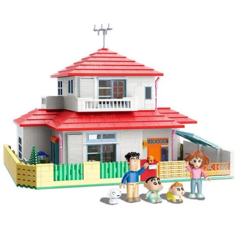 Rumah Shinchan Bricks - Lego shinchan