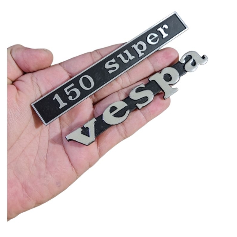 Emblem Vespa Super import tahun 1974-1978