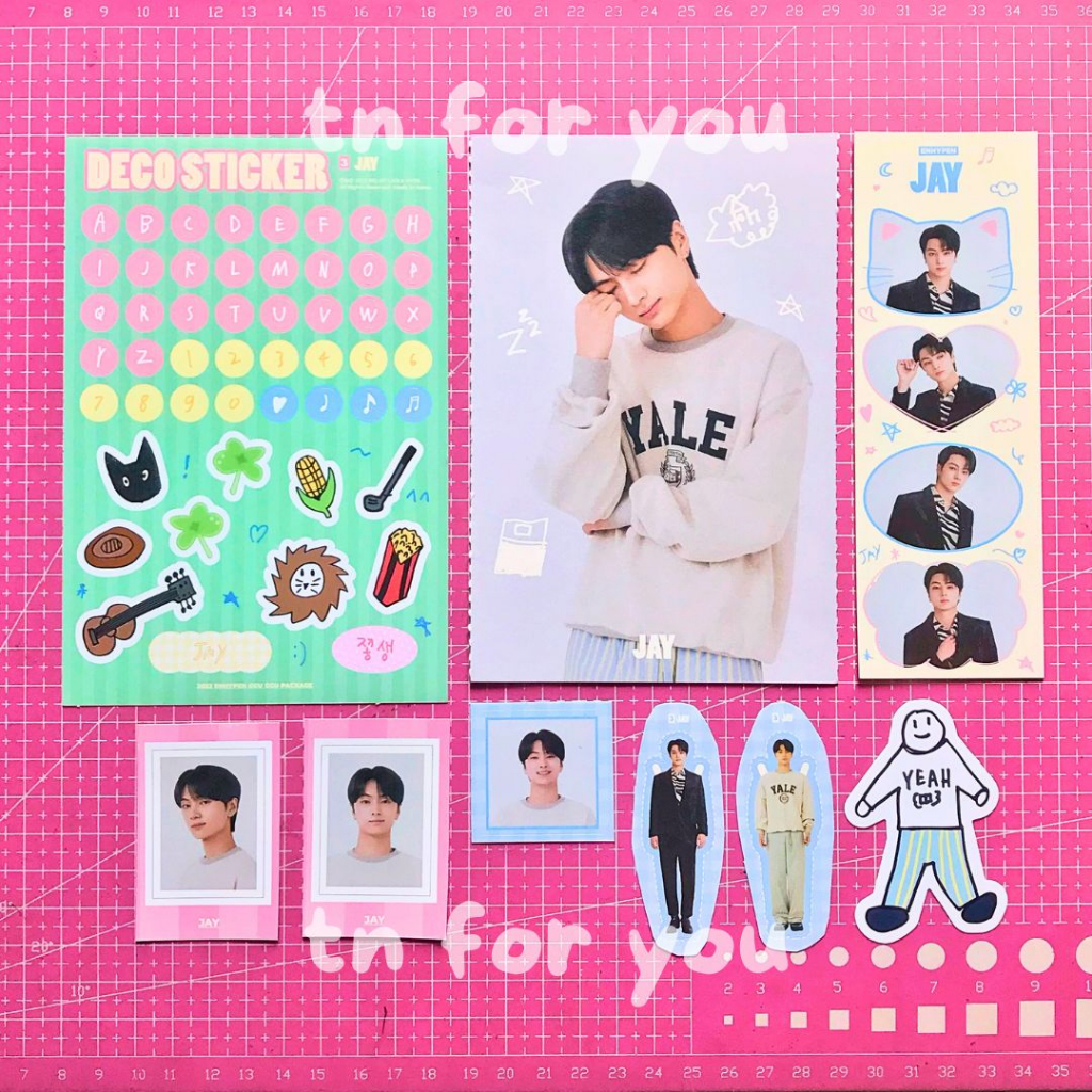 [READY STOCK SHARING] ENHYPEN GGU GGU PACKAGE 2023 Official Merchandise Jungwon Heeseung Jay Jake Sunghoon Sunoo Niki